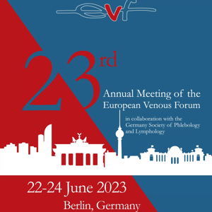 Участие в 23м ежегодном Европейском венозном форуме (EVF 2023)